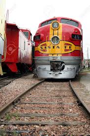 The chief was the santa fe's first named train with a southwest native american theme. Dallas Texas July 2007 Railway Museum Santa Fe Train Engine Stock Photo Picture And Royalty Free Image Image 10678413