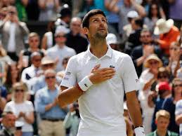 Novak djokovic is a serbian professional tennis player. Wimbledon 2019 Meet The Man Behind Novak Djokovic S Numbers Tennis News Times Of India