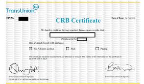 Clinical research bureau, the first birth control clinic in the united states. Crb Clearance Step By Step Procedure Metropol And Transunion Majira Digital Media
