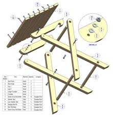 Folding Stool Plan Parts List Woodworking Projects Projects Wood Projects