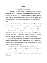 Cei doi au avut patru copii, laetitia, horia, silvia si ion (ionel). Curiozitati In Matematica