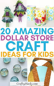 A sand dollar in a sunken tomb. 20 Fun Dollar Store Crafts For Kids Craftsy Hacks