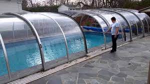These covers are designed to fit to the pool side and stretch across over the top of the pool to completely encapsulate and protect your. Pin On For The Home