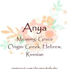 Baby Girl Name Anya Meaning Grace Origin Greek Hebrew Russian Babynames Babygirlnames Babyname Babygirlname Biblicalbaby In 2020 Home Decor Decals Beautiful Decor