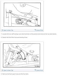 There is an access cover behind the back seat in the trunk. Fuel Filter Where Is The Fuel Filter Located