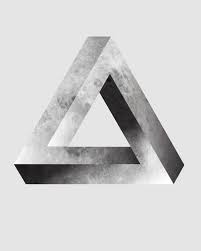 Pin By Viki Farkas On Fotozas In 2020 Impossible Triangle Triangle Art Triangle Print