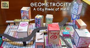 In Class Math Projects Are A Great Way To Show Real World Application And Understanding Students Create Build A City And Whi Math Projects Teaching Math Math