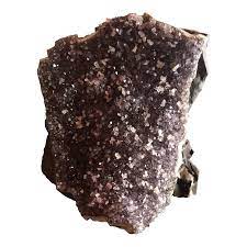 Turkish Black Amethyst Crystal Geod | Chairish