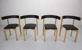 Bring luxurious style to your dining room with the. Set Of 4 Dining Room Chairs By Jorgen Gammelgaard For Schiang Mobler Denmark 100182
