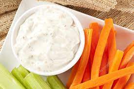 Ranch Dressing With Carrots And Celery Stock Photo By C Bhofack2 20167223