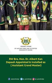 We would like to share with you our ancient taylor's freemason history that we carry on proudly since 1891, year when the lodge has been formed. Kan Dapaah Installed Assistant Grand Master Of Freemasons In Ghana Social Peacefmonline Com