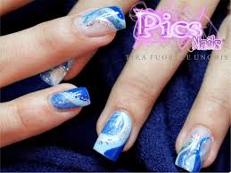Find and save images from the nail ideas collection by bethany moy (dolphinpink310) on we heart it, your everyday app to get lost in what you love. Pale Blue Gel Nails Extension Pics Nails