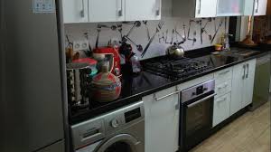 جولة في مطبخ صغير بعد الإصلاح متول ومرتب بطريقة عصرية kitchen appliances kitchen cabinets home decor