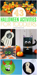 Halloween games for children and esl students. 40 Easy And Fun Halloween Activities For Toddlers Crafts On Sea