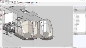 Kurniawan chandra putra intervace tampilan dari layar google sketchup dengan cara klik line tool kemudaian trace/gambar ulang sisi pintu kita tadi. Memperbaiki View Sketchup Terpotong