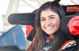 Read the 16 female drivers to race in nascar's top series and other sports lists articles from total gallery landing page | official site of nascar. Hailie Deegan Lights Up Sema With Mobil 1 Women Drivers Female Racers Female Race Car Driver