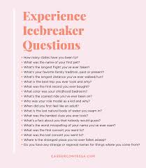 100 Icebreaker Questions For Interviews Beyond Career Contessa Fun Questions To Ask Ice Breaker Questions This Or That Questions