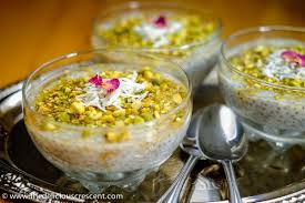 Chia Mahalabia With Pistachios The Delicious Crescent Mahalabia Recipe Breakfast Recipes Delicious Healthy Recipes