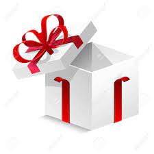 Gift bows and stretch loops take ribbon to the next level of wrapping perfection. Cubic Gift Box With Silk Red Ribbon And Big Bow Isolated Cartoon Royalty Free Cliparts Vectors And Stock Illustration Image 91392232