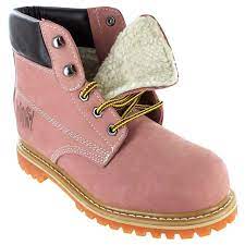 Safety Girl Ii Sheepskin Lined Womens Work Boots Light Pink Womens Work Boots Boots Women Fashion Women Shoes