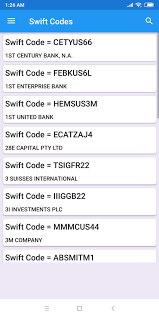 The swift code consists of 8 to 11 characters (letters and numbers) and have the following format : Swift Codes For Android Apk Download