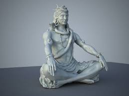 3d Max Lord Shiva Statue Shiva Statue Lord Shiva Statue Statue