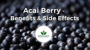 Acai Berry Health Benefits And Side Effects Natural Products For Weight Loss Youtube