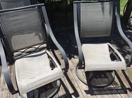 Home And Garden Diy Ideas Photos And Answers Outdoor Furniture Fabric Patio Chairs Makeover Outdoor Chairs