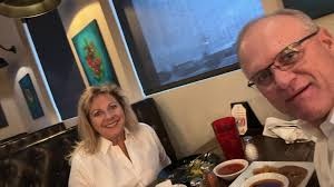 Eating a little dinner before the show. Air Supply at the Buddy Holly. If  you are going we may see you. Wendy and I are working this event tonight.  We are assigned