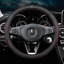 Check spelling or type a new query. Mercedes Benz Amg Car Steering Wheel Cover Leather Non Slip Breathable Logo Accessories 38cm For W204 W213 W212 W219 W156 W253 W292 W166 W222 W221 W211 W176 W246 W245 W205 W216 W215 W117