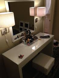 Dressing tables and makeup vanities are as classically stylish as they are immensely practical. Vanity Ikea Malm Desk Novocom Top