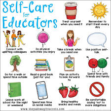 Strategies For Self Care For Teachers And Other Educational Support Staff Teaching Is Tough It S Importan Teacher Friends Social Emotional Learning Education