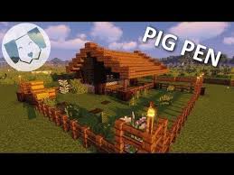 Minecraft Pig Animal Pen Tutorial Minecraft Pig Animal Pen Tutorial Youtube Animal An In 2020 Minecraft Gebaude Minecraft Bauplane Minecraft Projekte