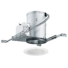 5 Inch Recessed Lighting Kit Approved For Wet Locations Ic20 215w Wh Destination Lighting