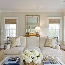 Light Khaki Paint Colors Cottage Living Room Benjamin Moore Nantucket Breeze Design New England Cottage Living Rooms White Rooms Living Room Inspiration