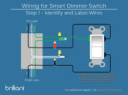 How to install a dimmer switch with 3 wires. Smart Dimmer Switch Single Pole Wiring Guide Brilliant Support