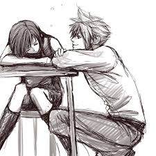 Check out this fantastic collection of anime couple wallpapers, with 41 anime couple background a collection of the top 41 anime couple wallpapers and backgrounds available for download for free. Pin On Final Fantasy