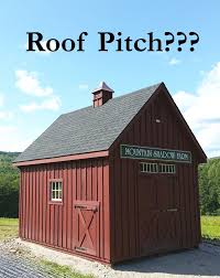 An outlying farm building for storing grain or animal feed and housing farm animals. Faq S What Does Roof Pitch Mean Custom Barns And Buildings The Carriage Shed