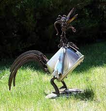 Wilhelm S Art Rise N Shine Metal Art Projects Scrap Metal Art Recycle Sculpture