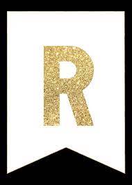 For example, there are the thin. Gold Free Printable Banner Letters Paper Trail Design
