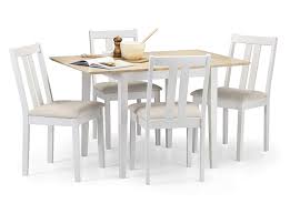 Maybe you would like to learn more about one of these? Julian Bowen Rufford Compact Extending Dining Table 2 Tone Ivory Natural Lacquer Wood Top 80x80x75 Cm Dining Chair Set Dining Table Extendable Dining Table