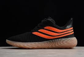 Black And Orange Adidas Shoes 2018 Mens Adidas Sobakov Black Orange Gum Shoes Cheap Sale Muzhskaya Obuv Obuv