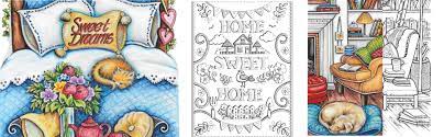 Thank you for visiting today, enjoy this coloring page! Creative Haven Home Sweet Home Coloring Book Amazon Co Uk Goodridge Teresa 0800759837571 Books