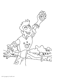 Remember zoboomafoo or kratts creatures? Chris Kratt Coloring Page Coloring Pages Printable Com