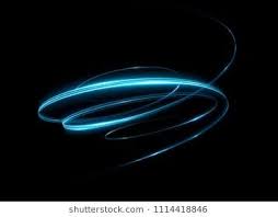 Glow Effect Ribbon Glint Abstract Rotational Border Lines Power Energy Led Glare Tape Luminous Shining Neon L Glow Effect Light Painting Photography Glow
