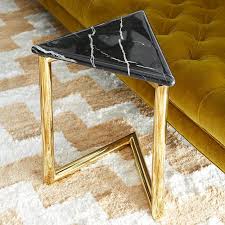 Jonathan Adler Ultra Triangle Accent Table Jonathan Adler Kitaplik Calisma Masasi Mobilya