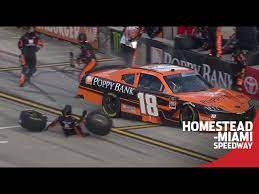 Unknown or a rumor for that section red = new driver, sponsor, car#, owner, crew chief…etc. Daniel Hemric Hits Crew Member Tire Carrier Takes A Tumble Nascar Xfinity Series At Homestead Youtube
