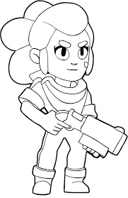 Here you will not only participate in group battles, but also seize the safe deposit with treasure from the enemy. Brawl Stars Coloring Pages Print Them For Free