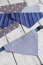 To make the bandana, lay out your fabric on a flat surface. Easy No Sew Diy Dog Bandanas Clean And Scentsible