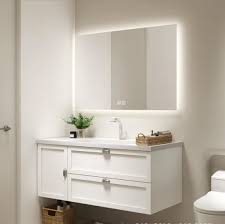 Solid Wood Bathroom Cabinet